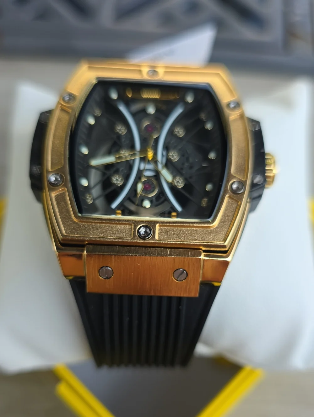 475.  Invicta S1 Rally I (Model 69845) Black And Gold